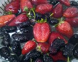 Une image de l'étape 1 de Smoothie bowls fruits rouges.