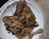 A picture of step 3 of Green chicken tikka.