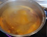 Foto del paso 7 de la receta Sopa de rape, langostinos y mejillones