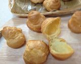 A picture of step 7 of Easy Strawberry Cream Puffs in the Microwave.