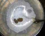 A picture of step 2 of Beer bread.