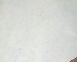 A picture of step 3 of کھیر پوری.