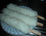 A picture of step 5 of Handmade Kiritanpo and Damako Traditional Rice Dumplings from Akita Prefecture.