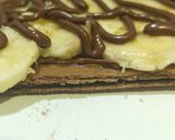 صورة لخطوة 17 من وصفة ليكراب حلوين ومقرمشين بذوق شوكولاته والبانان 😋