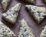 A picture of step 10 of Cheddar, Dill, and Red Onion Scones.