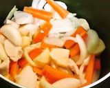 A picture of step 3 of Easy Cream Corn Stew Made with Canned Corn.