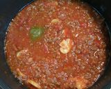 A picture of step 5 of Homemade Meat Sauce.