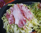 A picture of step 5 of Manly Hiroshima-style Okonomiyaki.