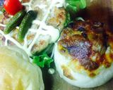 A picture of step 3 of K's Parmesan Artichoke Stuffed Onion.