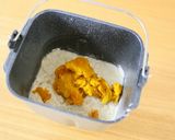 A picture of step 4 of Pull-Apart Bread Rolls with 50% Kabocha Squash.