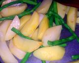A picture of step 3 of Aloo beans ki sabzi #Ramadhancontest.