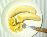 A picture of step 1 of Caramel Banana Cream.