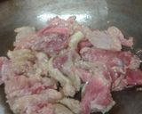 A picture of step 3 of My Braised Garlic Chicken and Pork 😁.