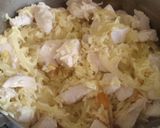 A picture of step 5 of Vickys Chicken & Apricot Pilaf, GF DF EF SF NF.