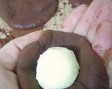 A picture of step 15 of Cheese Chocolate Wrapped Mochi made with Pre-cut Mochi.