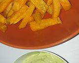 Foto del paso 2 de la receta 🥑Salsa de aguacate con babata frita