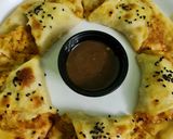 A picture of step 4 of Chicken bread.