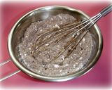 A picture of step 1 of Light and Airy Baked Chocolate Cookies.