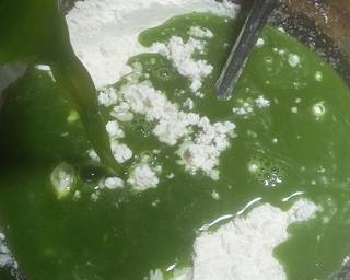 Cendol Pandan Homemade - Step 1