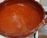 A picture of step 3 of Meatballs in Red Sauce (Ancho Chile).