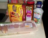 A picture of step 1 of Chicken Ranch Tacos.