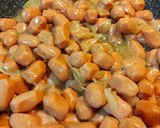 Foto del paso 4 de la receta: Salchichas con cebolla