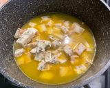 Une image de l'étape 8 de Gratin de spätzles à l’ananas, fromage et petits légumes.
