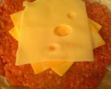 A picture of step 2 of sunshine 's three cheeses stuffed burgers.