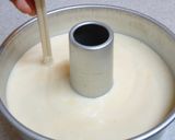 A picture of step 9 of My Favorite Plain Chiffon Cake.