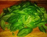 A picture of step 2 of Tex's Microwave Dried Herbs 🌿.
