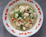 Foto langkah ke 4 dari resep Sayur Tauge Tahu Putih.