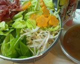 A picture of step 1 of Crispy Rice with Easy Spring Cabbage Ankake Sauce.