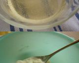 A picture of step 1 of Yogurt Mousse.