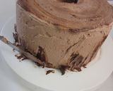 A picture of step 11 of Chocolate Chiffon Cake Bûche de Noël.