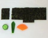 A picture of step 9 of Hina Dolls Made with Inari Sushi.