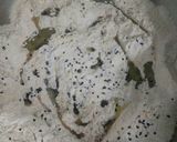A picture of step 2 of Paneer roll.