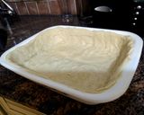 A picture of step 2 of Baked mac and cheese pie.