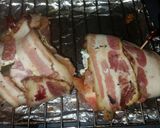 A picture of step 6 of Bacon wrapped, jalepeno popper chicken.
