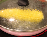 A picture of step 1 of How to Boil Corn on the Cob in 6 Minutes in a Frying Pan.