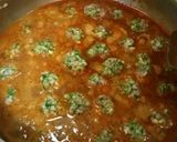 A picture of step 5 of Meatballs with Vegetables in Tomato Sauce.