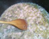 Foto del passaggio 3 della ricetta Risotto ai funghi, piselli e prosciutto cotto