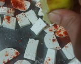 A picture of step 3 of Kadhai Paneer.