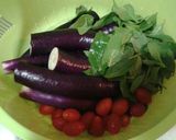 Foto langkah ke 1 dari resep Balado Terong Kemangi.