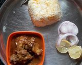 A picture of step 3 of Mutton gravy.