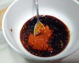 A picture of step 2 of Spicy Cucumber Vegan Appetizer.
