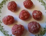 A picture of step 2 of My Noni's Homemade Italian Spaghetti and Meatballs.