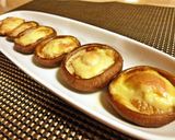 A picture of step 3 of Shiitake Mushrooms with Melted Cheese.