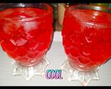 A picture of step 3 of Nora's drink.