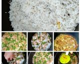 A picture of step 6 of Hydrabadi Vegetables briyani.