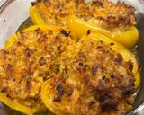 Foto del passaggio 6 della ricetta Peperoni ripieni di riso e ragù
